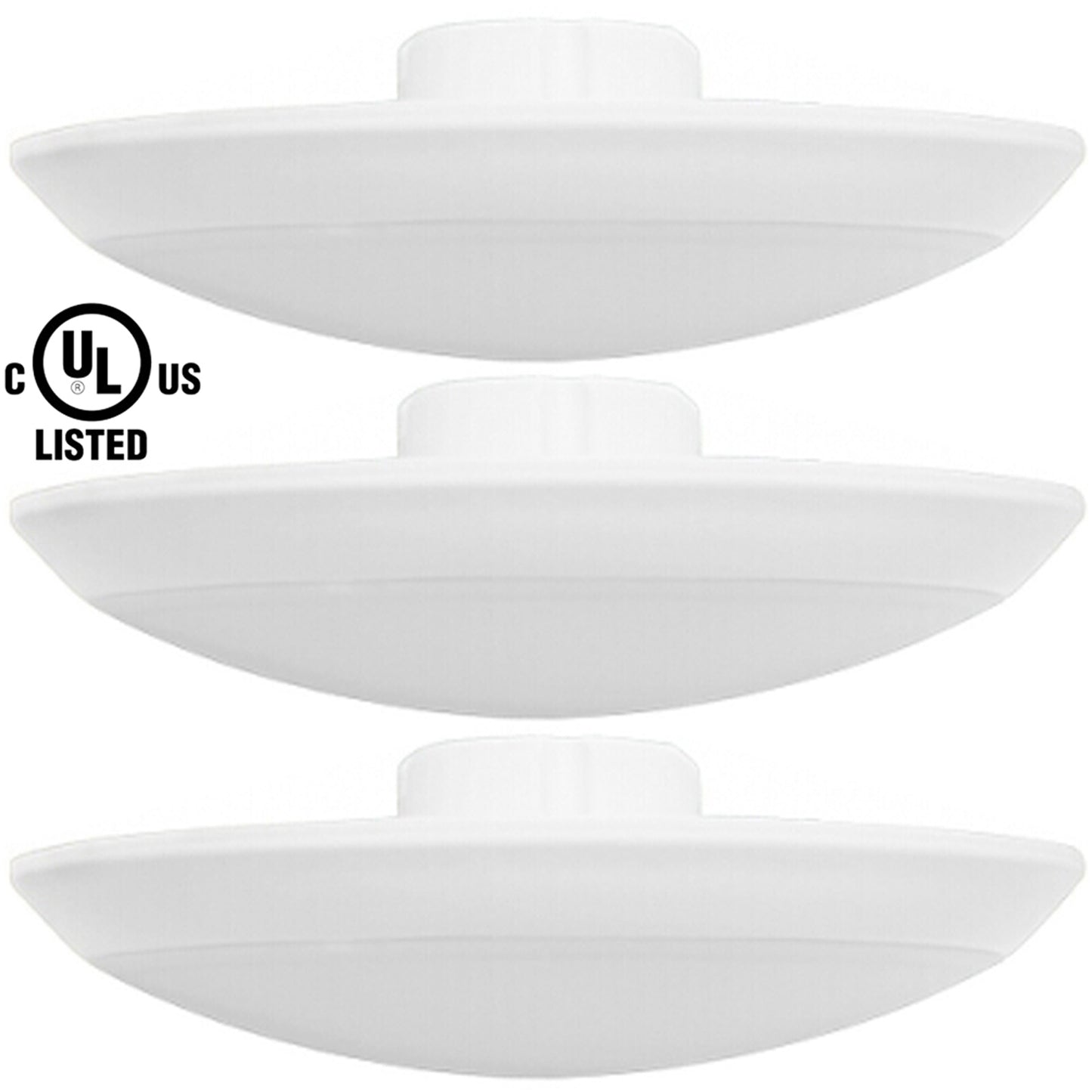 Outside Ceiling Porch light, Canada 10w 5000k Daylight 2-6 Pack Basement cUL