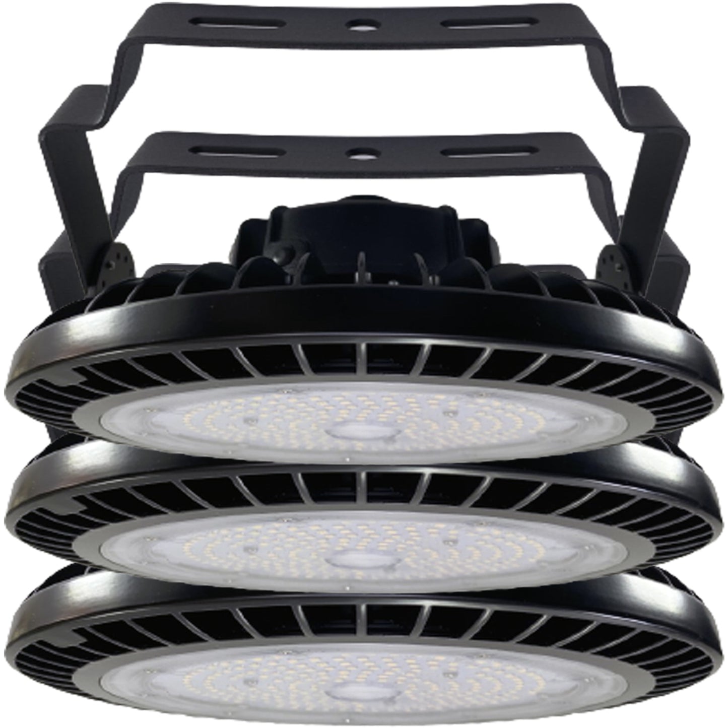 UFO LED Lights 200w, Canada, 100V-347V. 6000k Bright. 30500Lm. Bracket