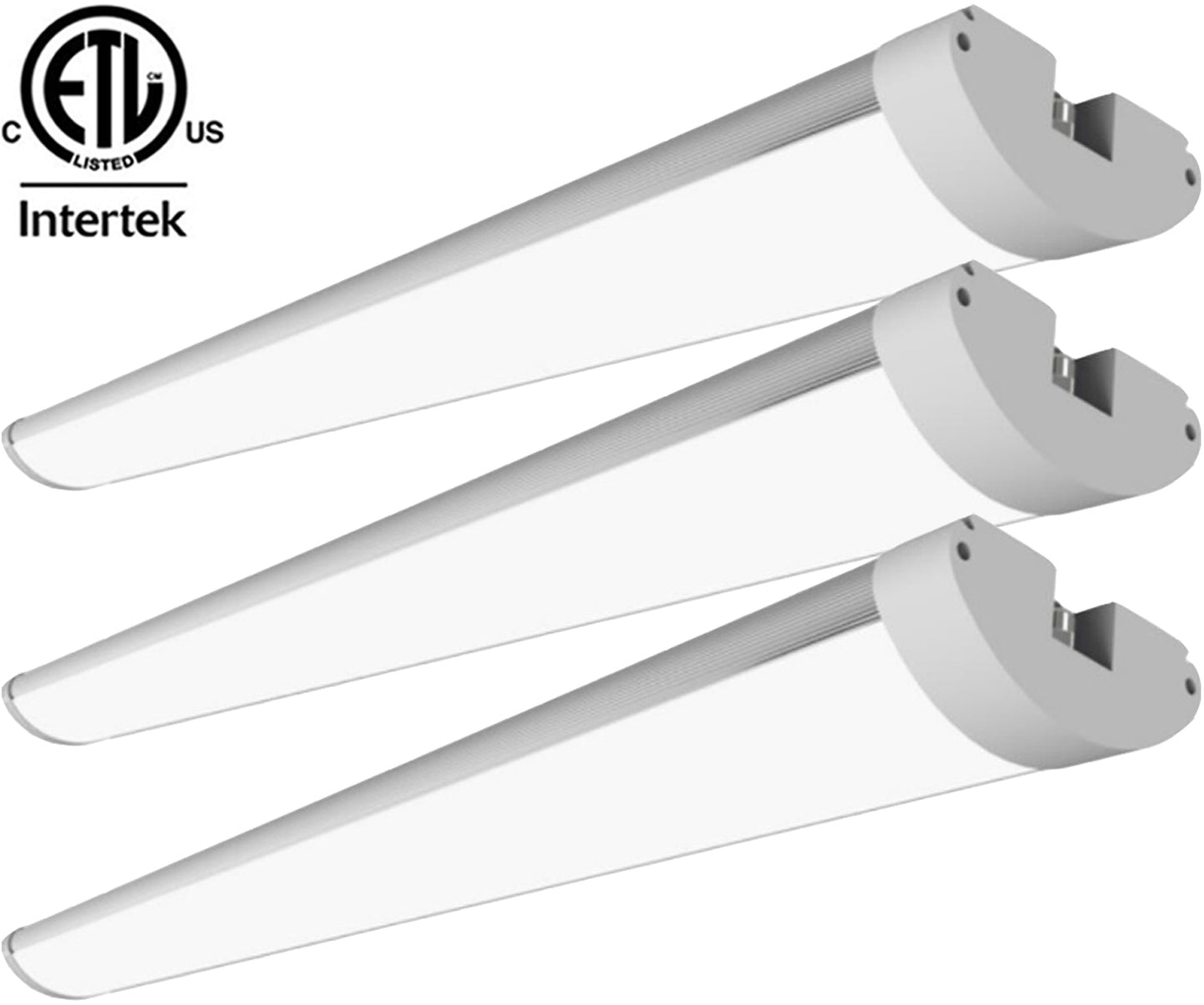 Wrap Around Lamp, Canada 4ft 3 Pack 40w 2700k Warm 4800Lm Kitchen