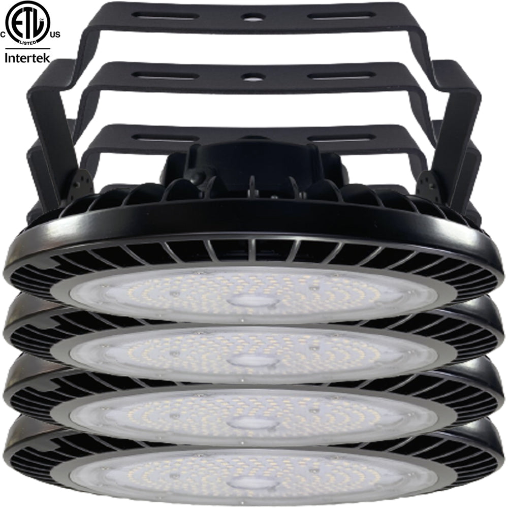 150w UFO LED High Bay Light Canada 5ft Cable+Bracket 4000k 22537Lm ETL