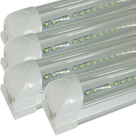 Dimmable T8 LED Tubes, Canada 22w 4 Pack Clear T8 5000k LED Shop