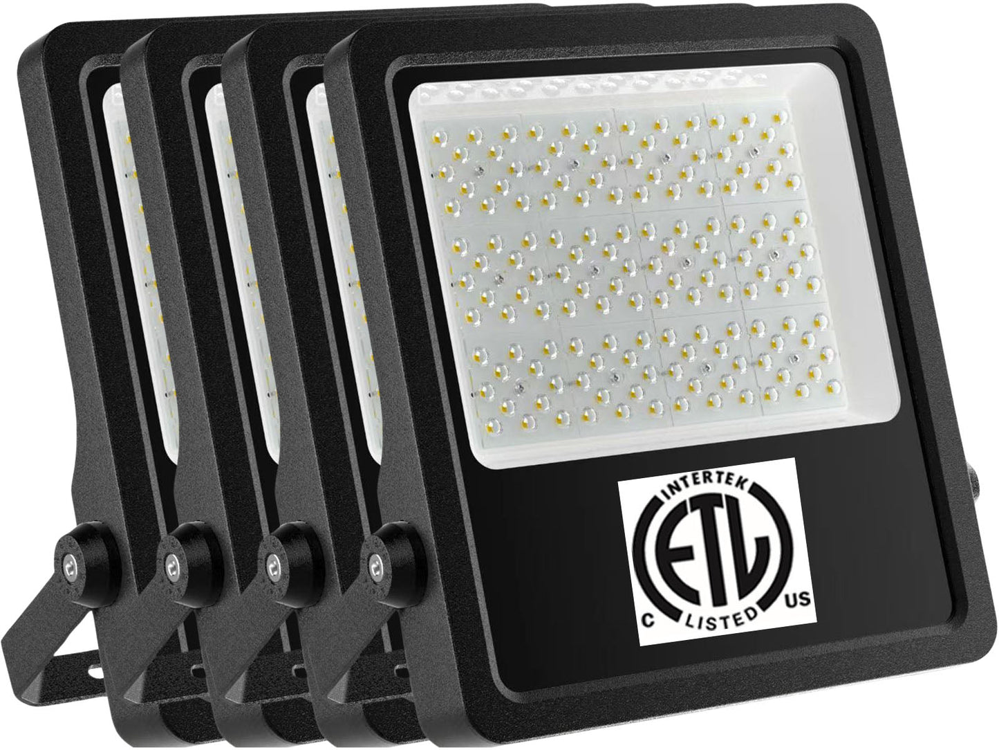 347v 200w LED Flood Light, Canada 26000Lm 5000k Daylight, 1 - 6 Pack, cETL