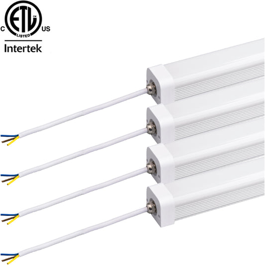 4 Foot LED Garage Lights Canada 40w 6500k Bright 2-4 Pack 5200Lm cETL
