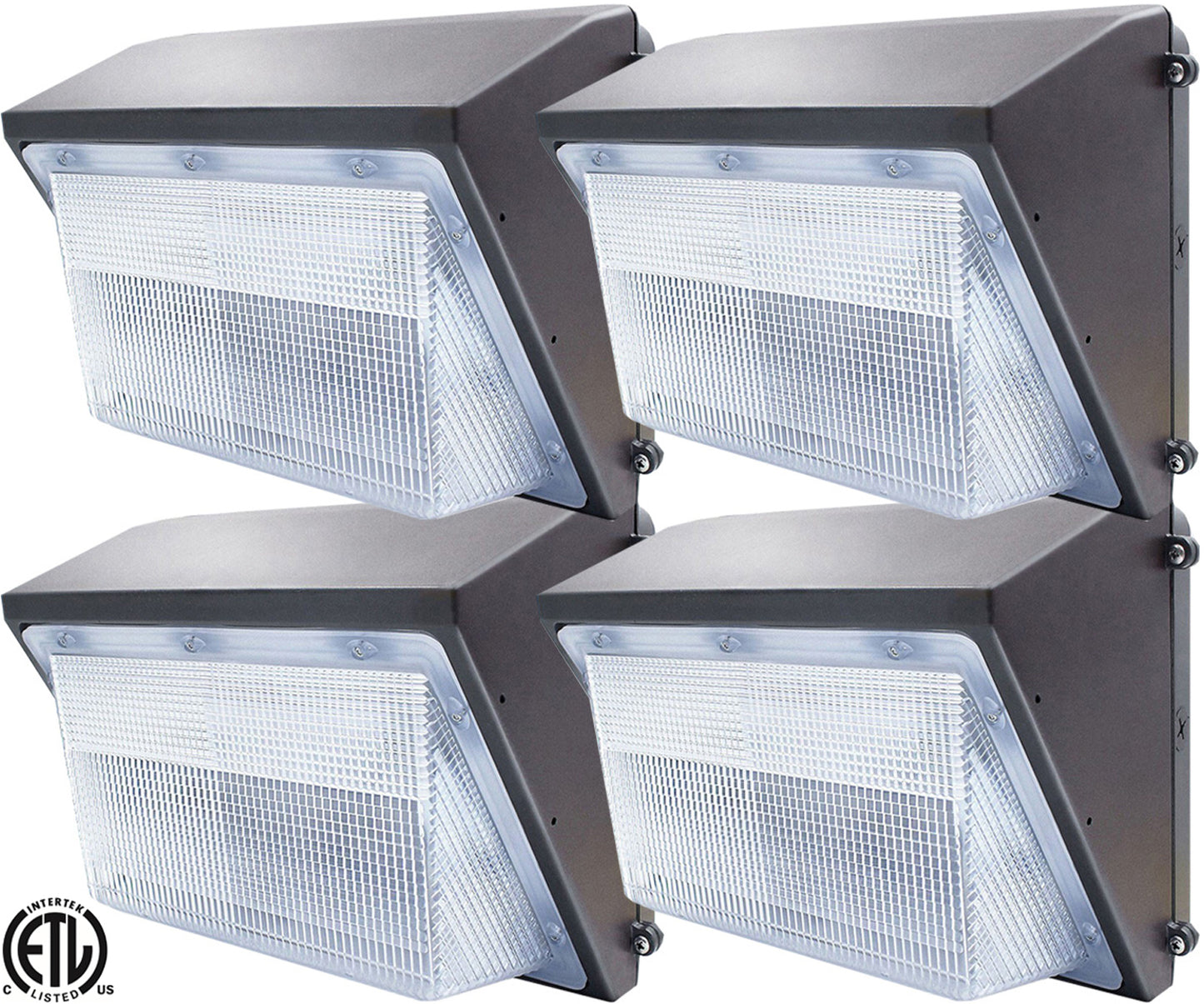 347V Commercial Outdoor Lighting, Canada 120w 17210Lm 6000k Bright 6-1 Pack