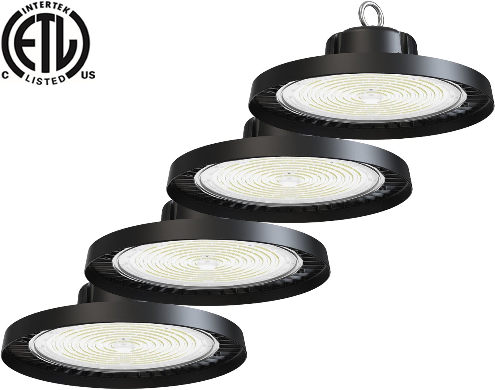 High Bay Warehouse Lighting Canada 240w 100V-347V 6000k Bright 37000Lm - Led Light Canada