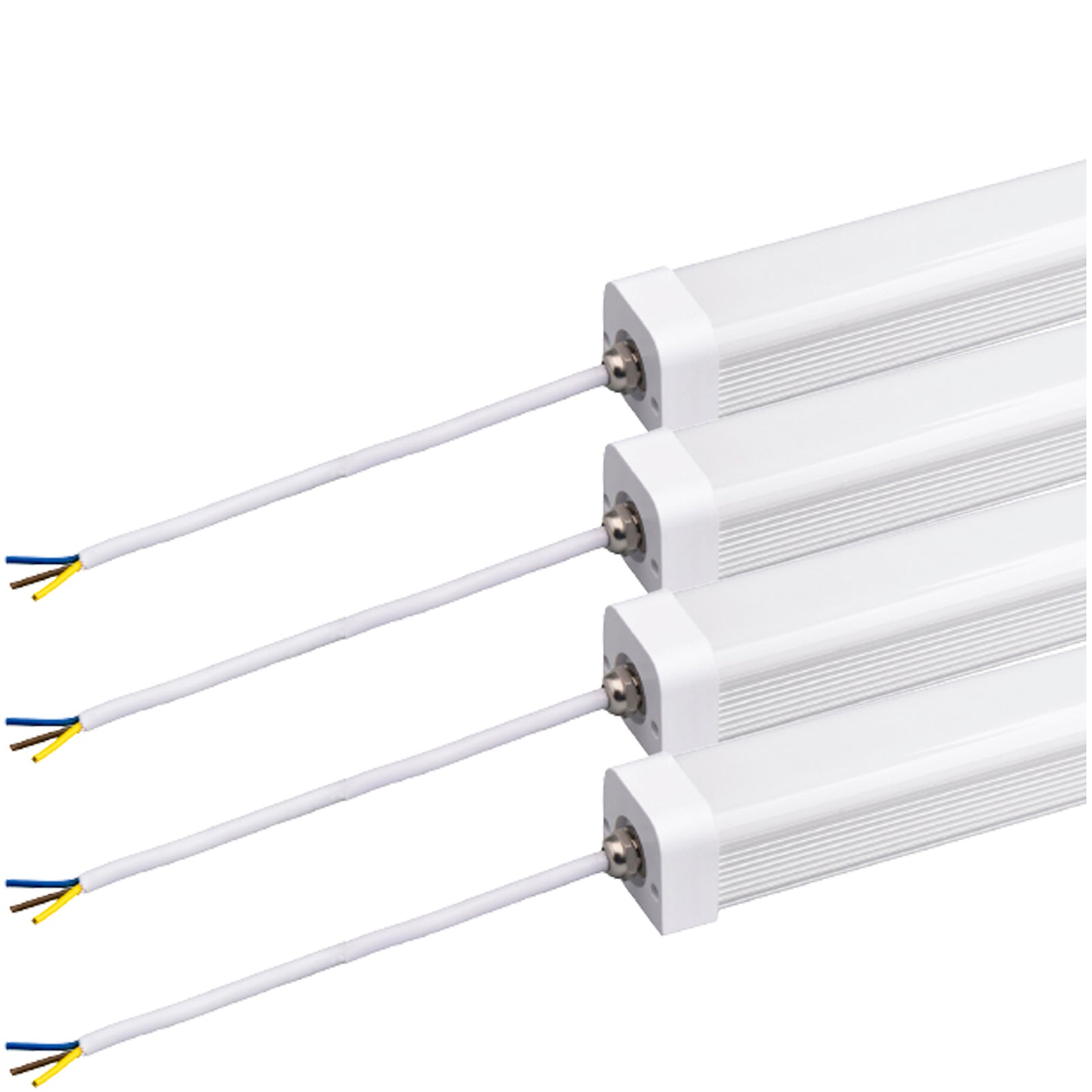 LED Garage Lights Canada. 4ft 40w. Frosted 6500K Bright. 5200Lm. cETL