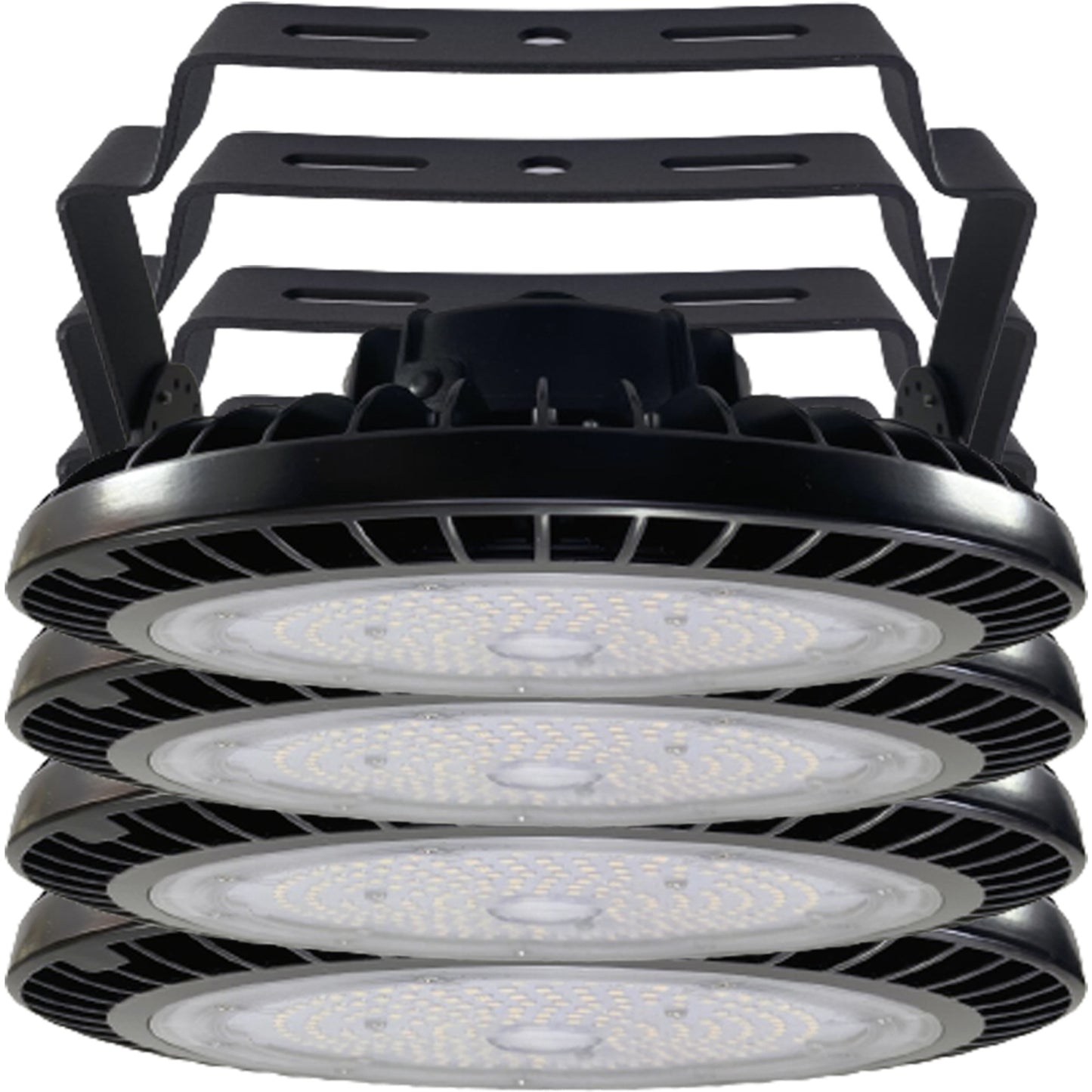 UFO LED Lights 200w, Canada, 100V-347V. 6000k Bright. 30500Lm. Bracket
