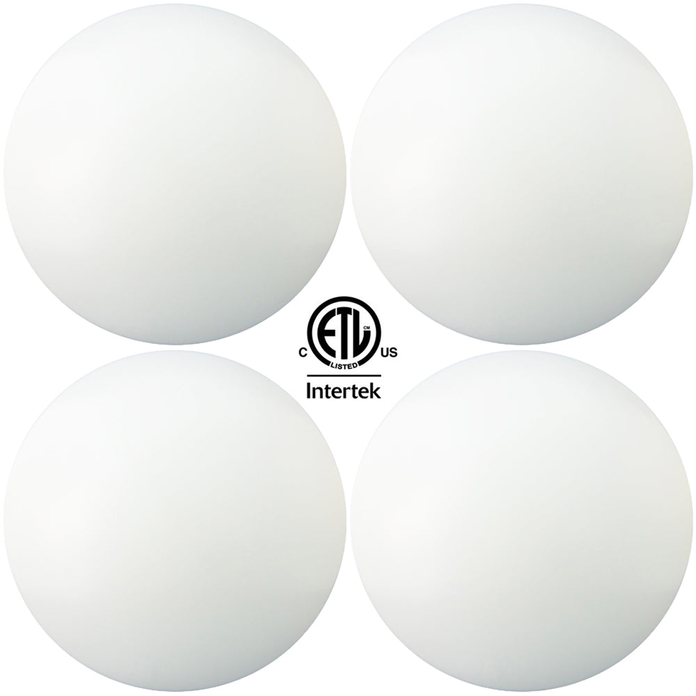 Flush Mount Led Ceiling Lights Canada: Led 4 Pack 18w 5000k Kitchen Bathroom