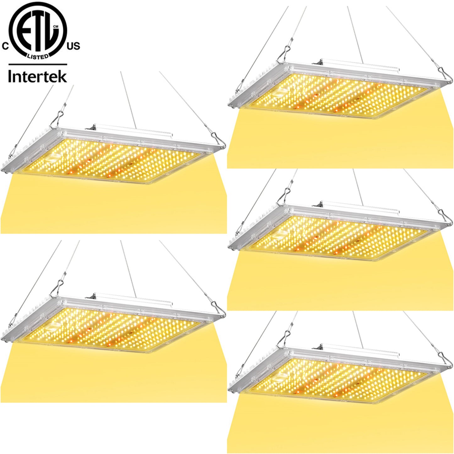 Led Grow Lights Canada 100w 17000Lm Replace Grow Light 1000w HPS; 10-1 Pack