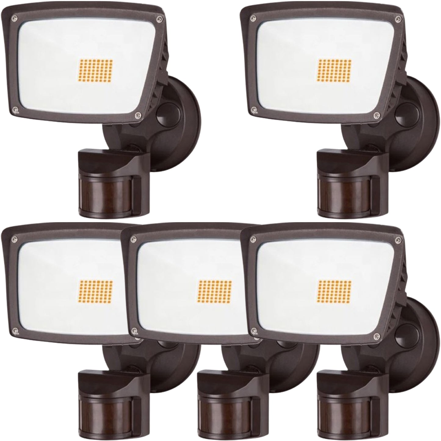Motion Activated Exterior Light, Canada 28W 5000K Daylight 3500Lm cETL