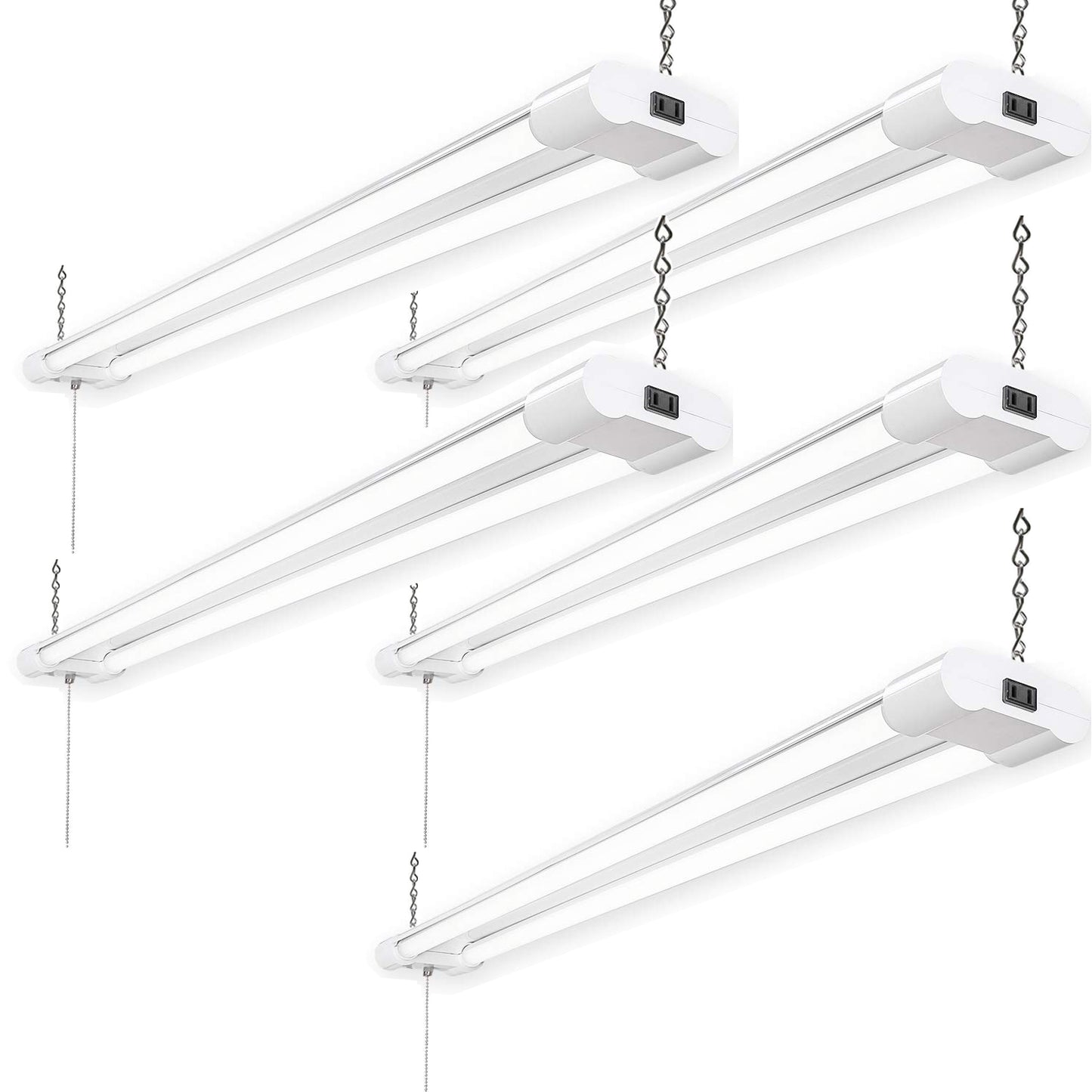Plug In LED Garage Lights, Canada 4ft 40w Frosted 6000k Daylight Bright cUL