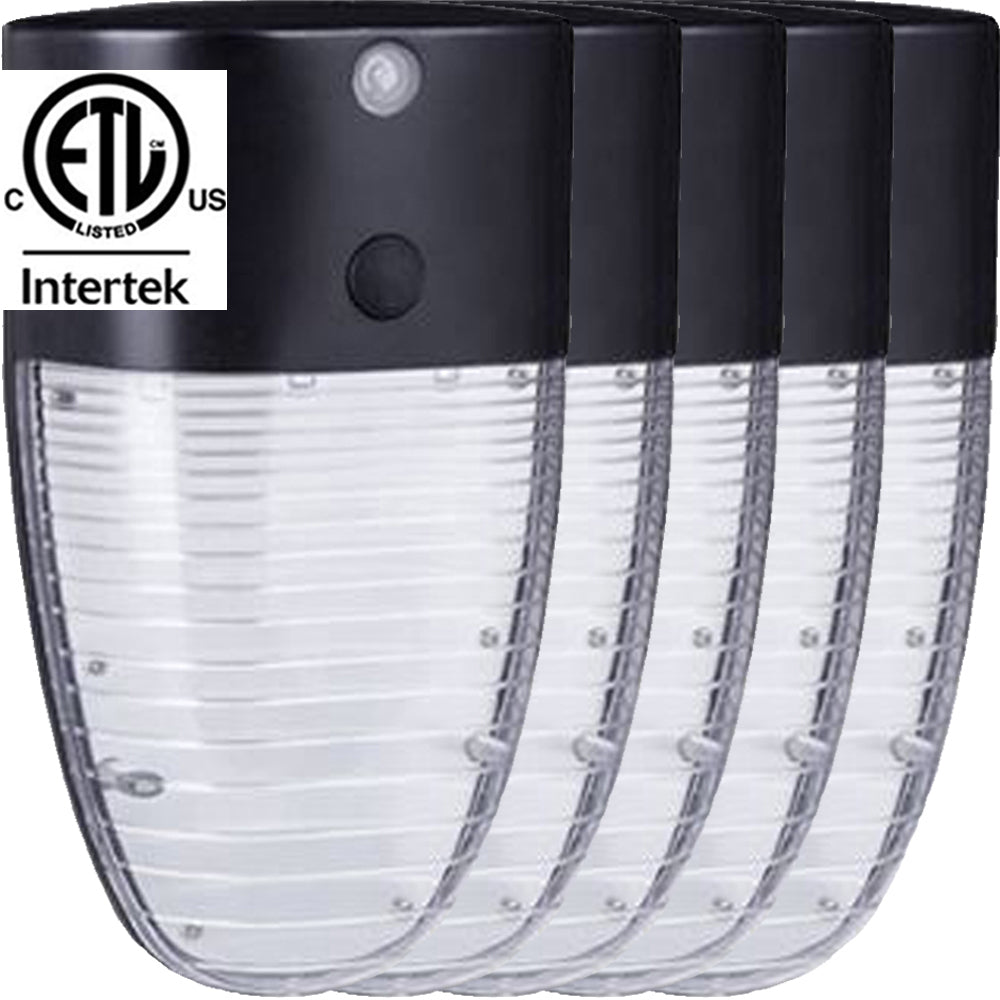 Exterior Lighting Canada: 13w 6000k 5 Pack Led Outside Stair Outdoor Yard