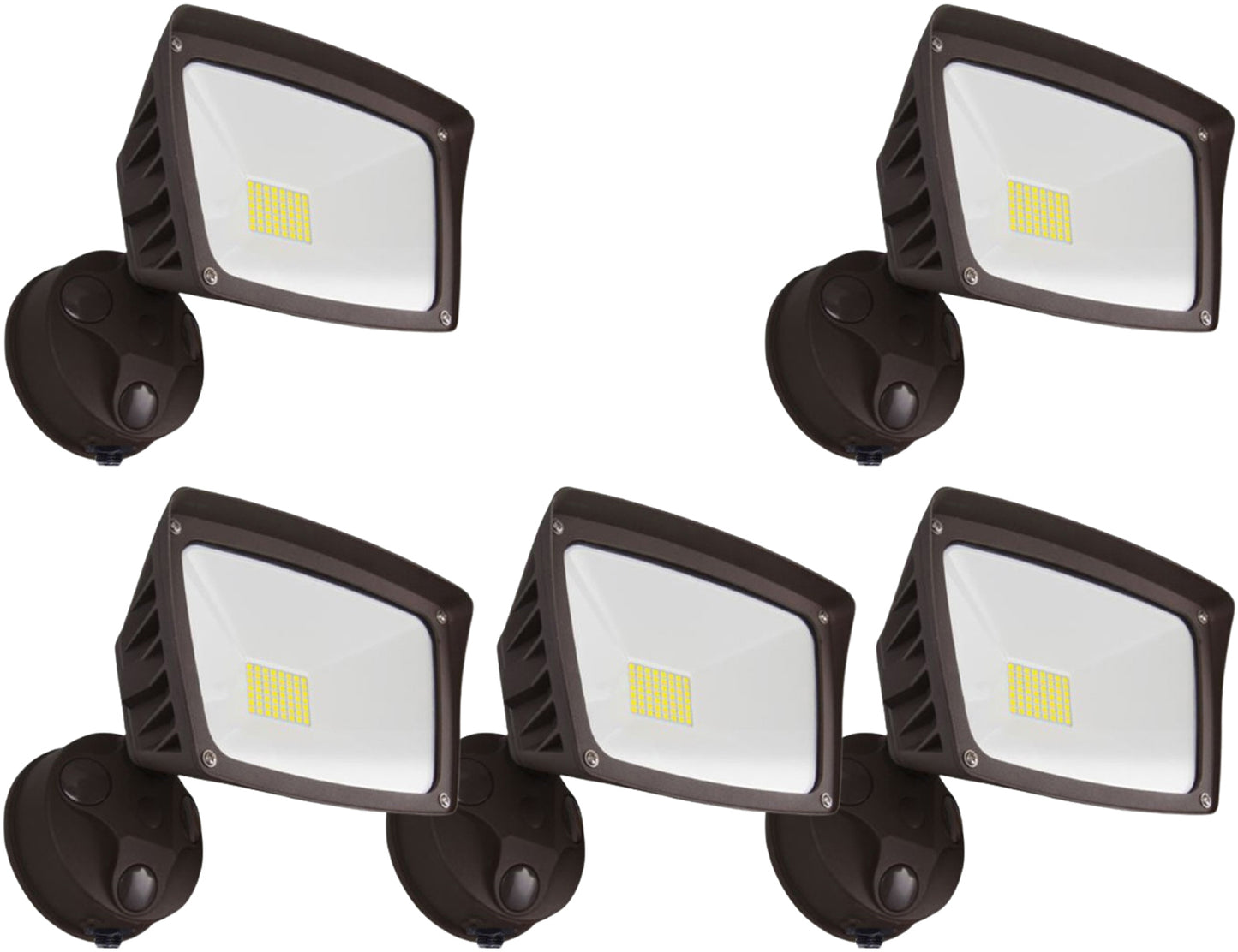 Bright LED Exterior Lights, Canada. 40W 6000K Bright 5000Lm Photocell