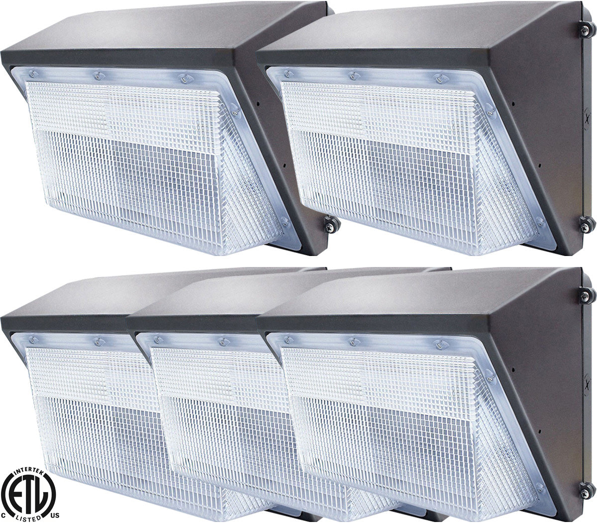 Commercial LED Wall Pack Lights, Canada 100w 5000k 6000k cETL Yard