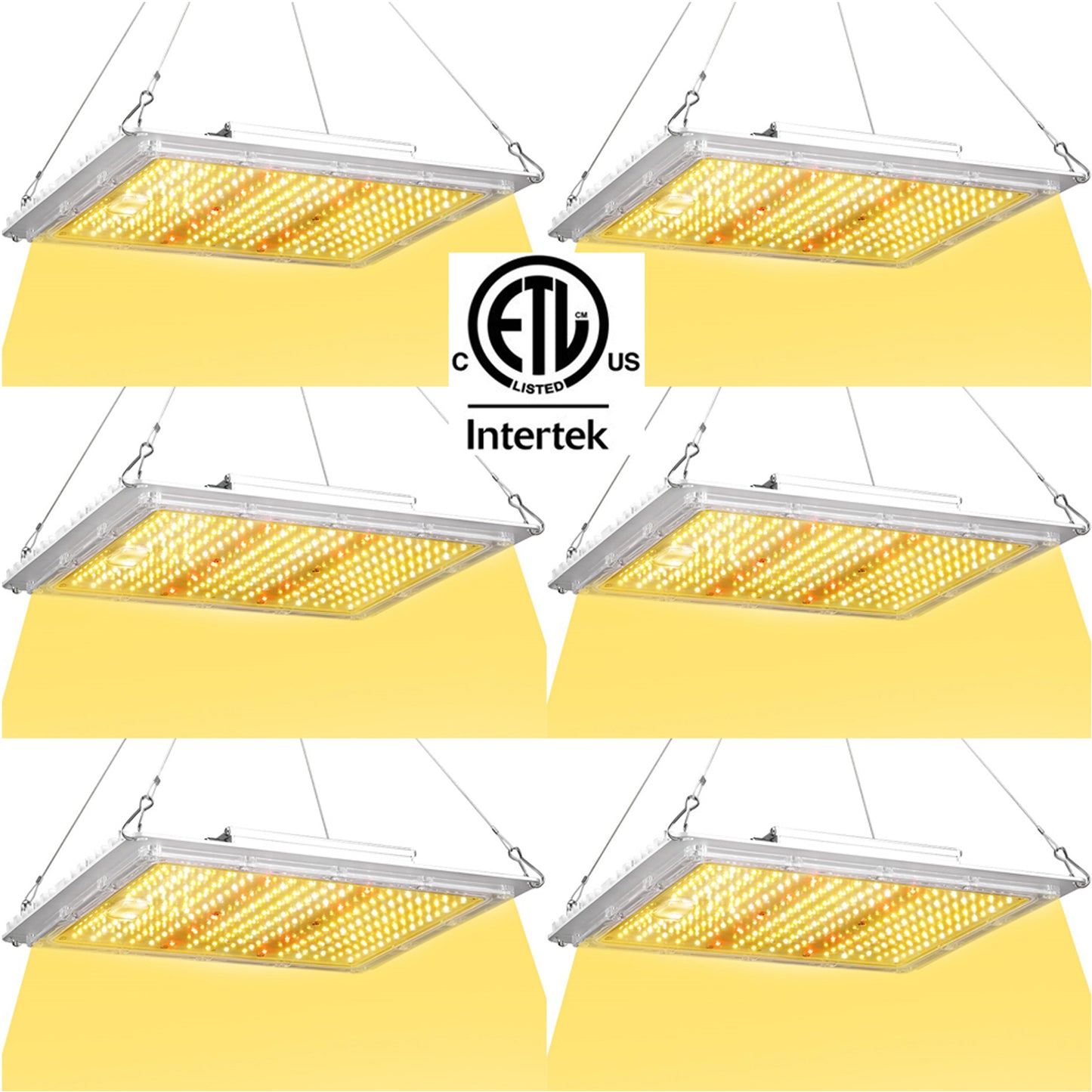 Led Grow Lights Canada 100w 17000Lm Replace Grow Light 1000w HPS; 10-1 Pack