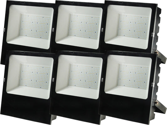 200w LED Flood Light, Canada. 6000K Bright 26000Lm Photocell, 120V ETL