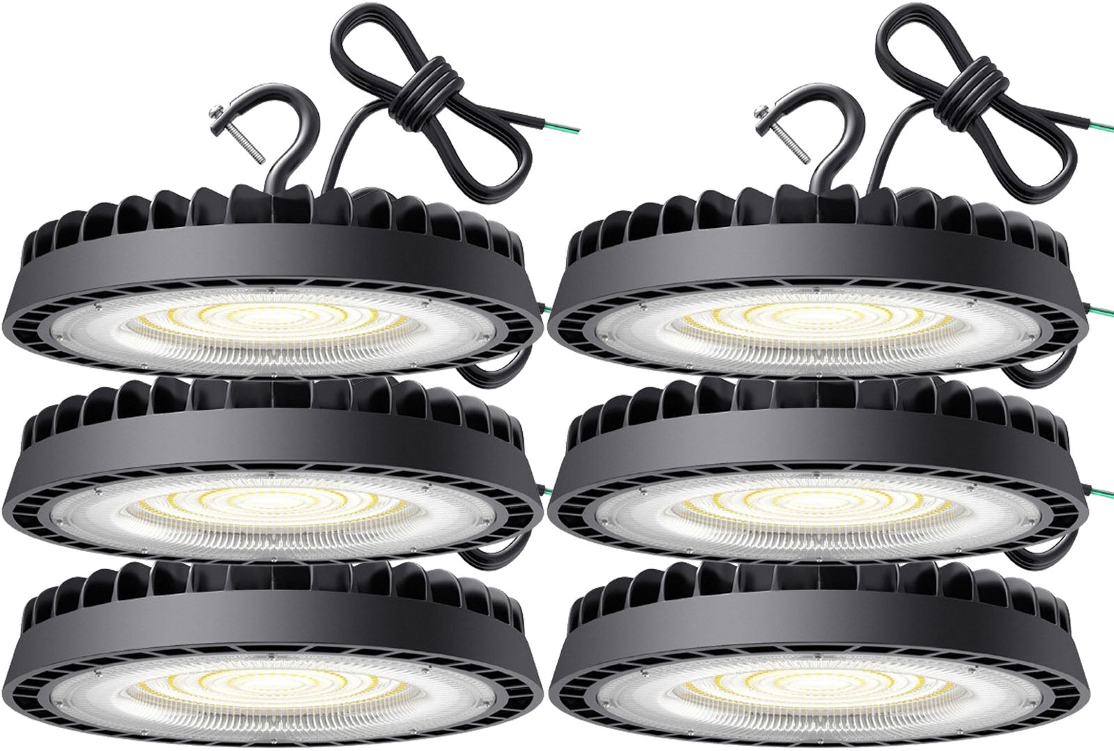 Warehouse Pendant Light Fixtures 100w Canada 6000k 13000Lm 3.3ft Cable ETL - Led Light Canada