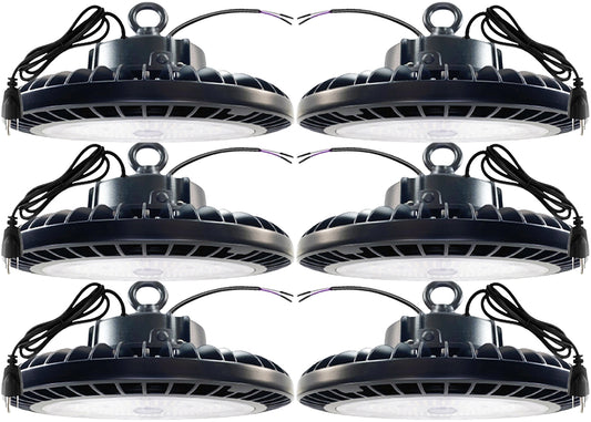 High Bay Warehouse Lighting 240w Canada 6000k Bright 37000Lm Plug 5ft - Led Light Canada