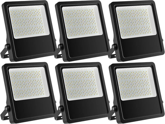 200w LED Flood Light, Canada 5000K Daylight 26000Lm Photocell 120V ETL