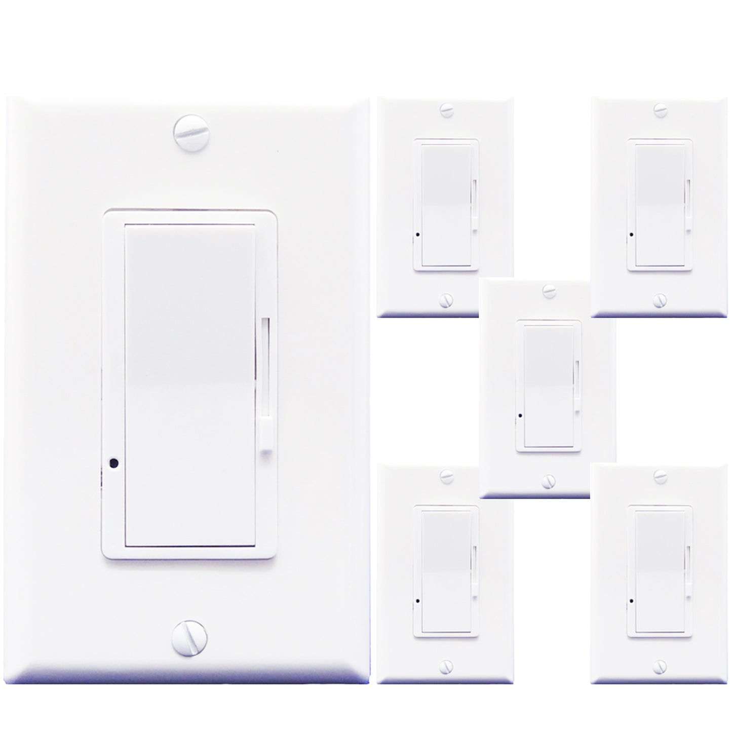 3 Way Dimmable Light Switch Canada 150w Sliding Control, On/Off Switch