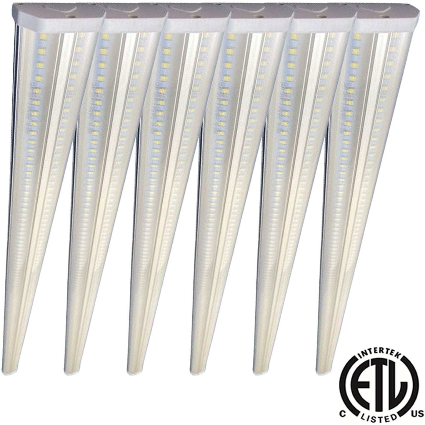 8 Foot Shop LED Lights Canada 60w Clear 5000k Daylight 7200Lm ETL Warehouse - Led Light Canada