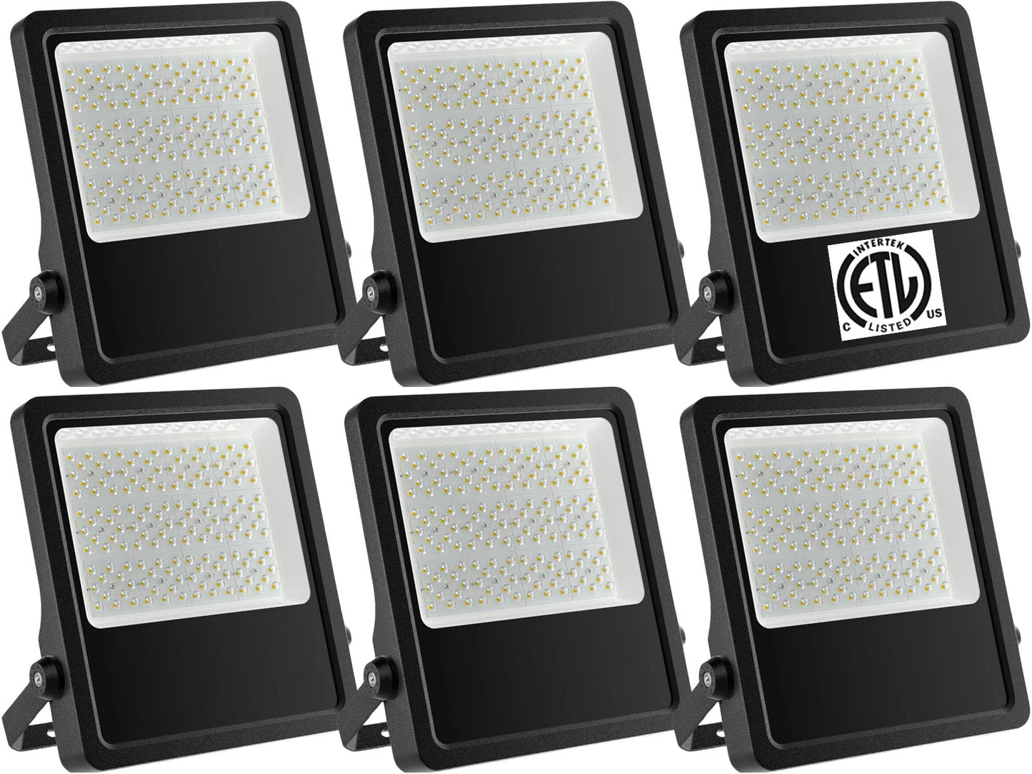 150w LED Flood Light, Canada 19500Lm 5000k Daylight, 1 - 10 Pack, cETL