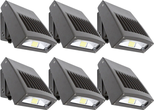 Exterior Lights Canada 30w 6000k 6 Pack Led Outdoor Garage Yard Outside House