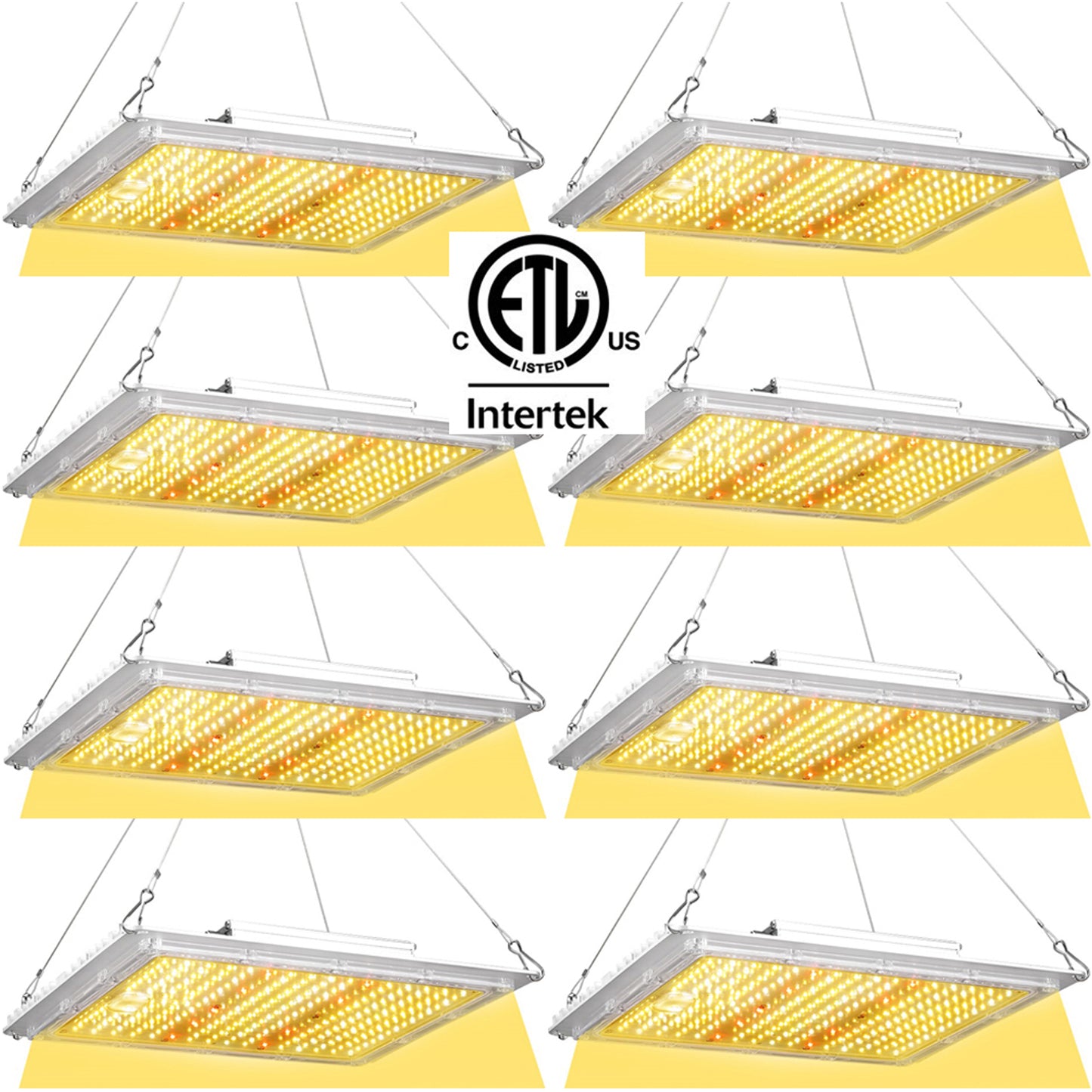 Led Grow Lights Canada 100w 17000Lm Replace Grow Light 1000w HPS; 10-1 Pack