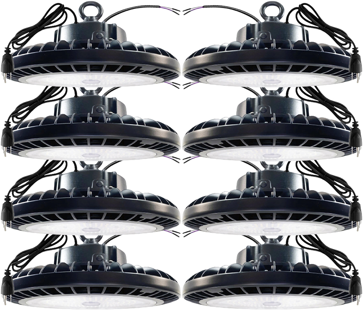 High Bay LED Lights Canada. 150w 347V UFO 22537Lm 5000K Daylight, ETL