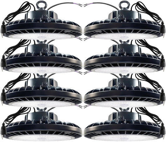 High Bay LED Lights Canada. 150w 347V UFO 22537Lm 5000K Daylight, ETL