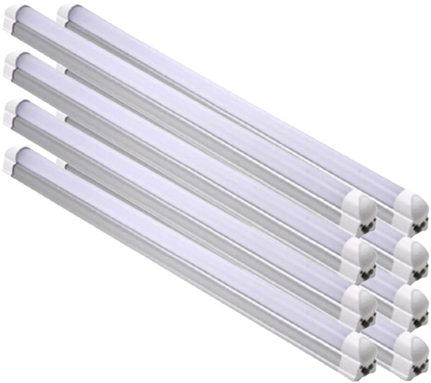 4 Foot T8 Fixture, Led Canada 22w 2-25 Pack 6500k Bright 2550Lm cETL Shop