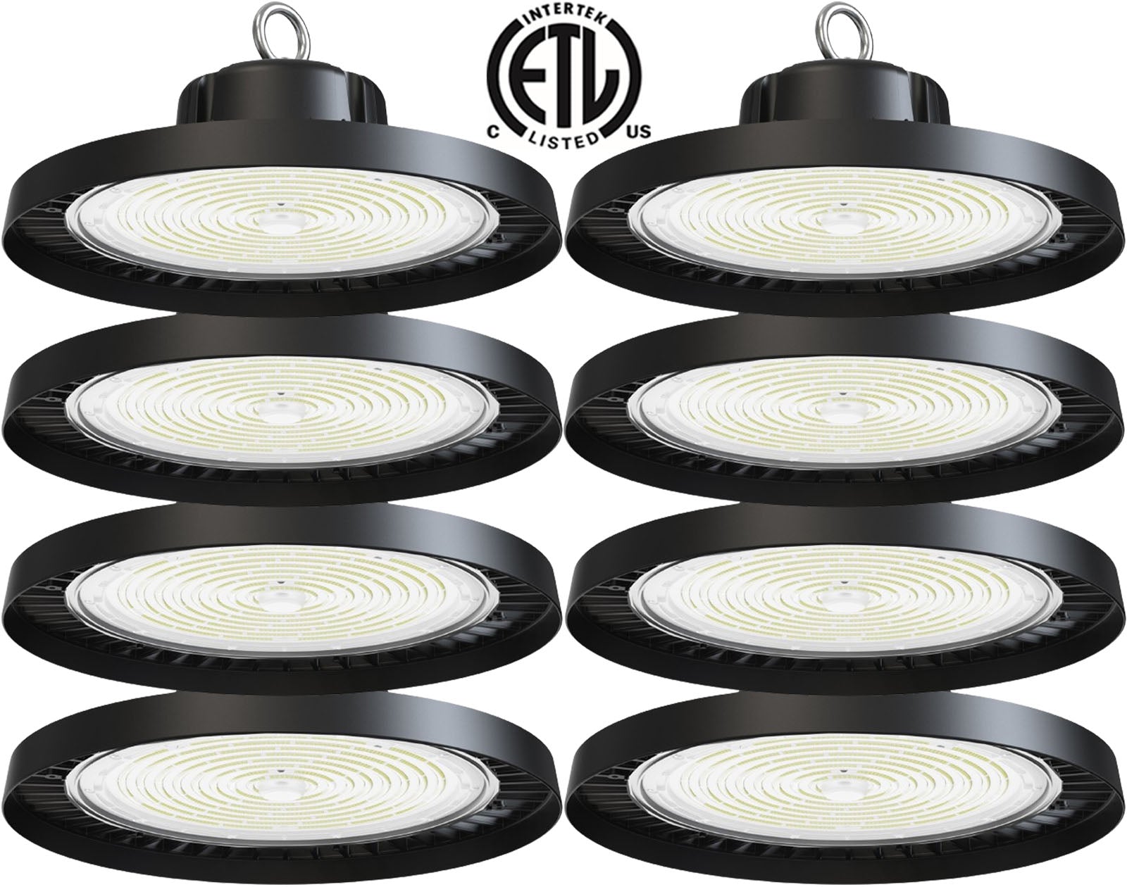 High Bay Warehouse Lighting Canada 240w 100V-347V 6000k Bright 37000Lm - Led Light Canada