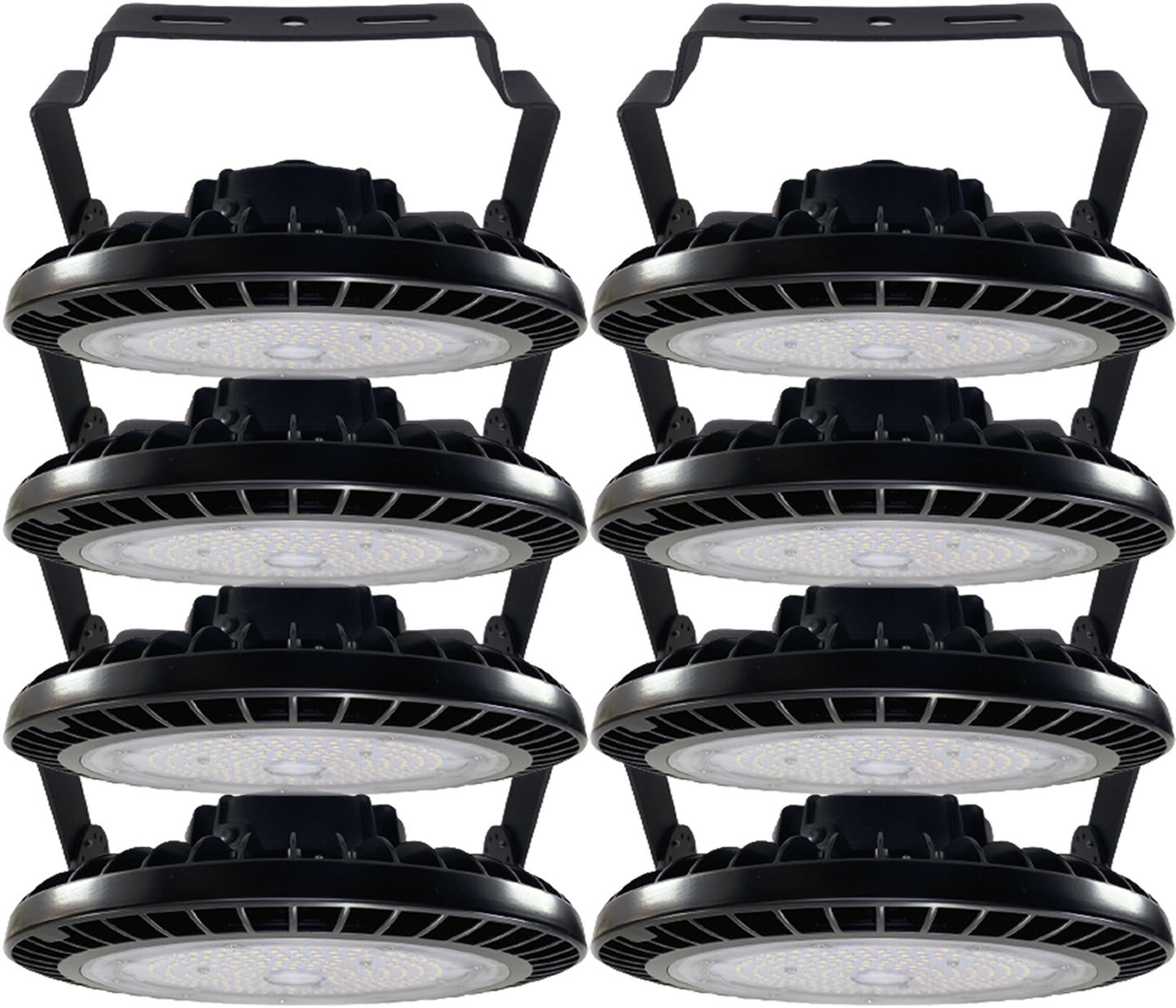 150w UFO LED High Bay Light, Canada, 5000k 100V-347V, 22500Lm, Bracket