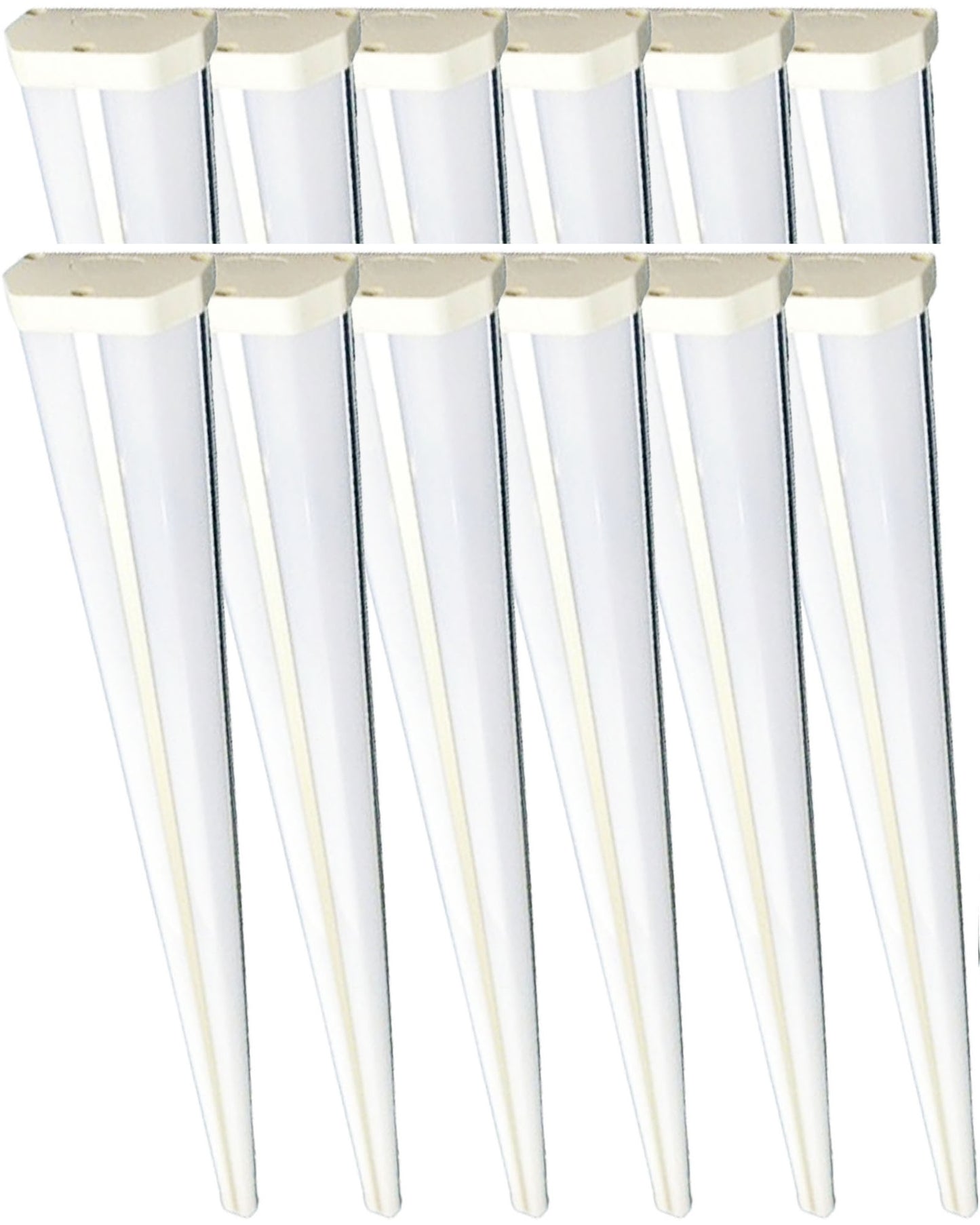 LED Shop Lights Canada 4ft 30W Frosted 4000K White 3600Lm Linkable ETL
