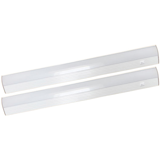LED under cabinet lighting Canada 2ft 7W 4000K natural white plug-in fixture cETL certified