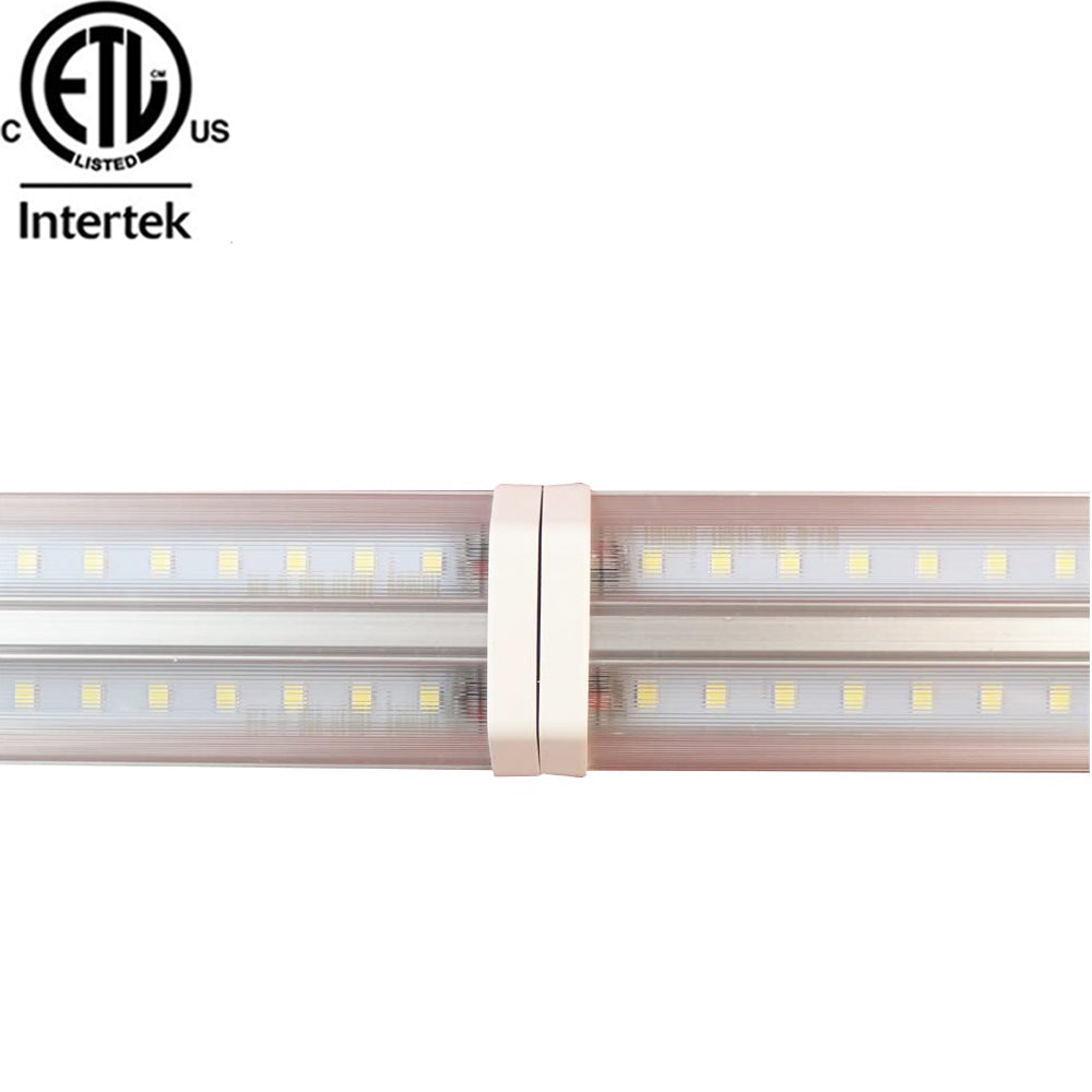 Led Garage Light Fixtures, Canada 44w 4 Pack Clear 5000k Daylight 4840Lm