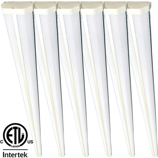 8 Foot LED Shop Lights Canada 60w Frosted 5000k 7200Lm cETL Warehouse - Led Light Canada