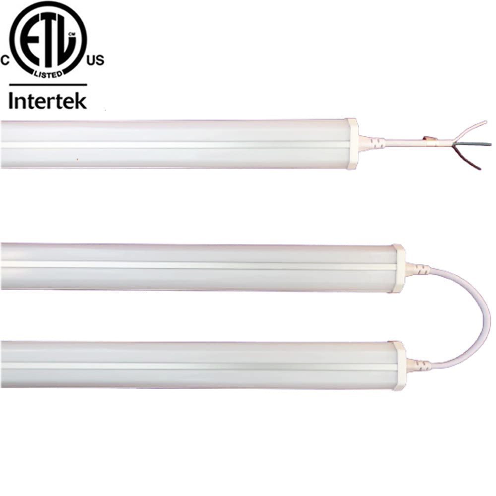 8 Foot LED Shop Lights Canada 60w Frosted 5000k 7200Lm cETL Warehouse