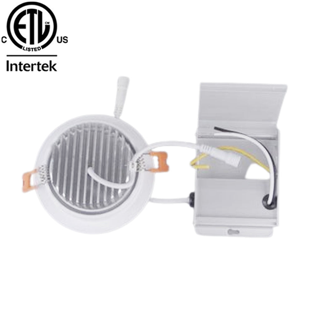 4 Inch Recessed Downlight, Canada - 6w 5700K Daylight Bright 120V cETL