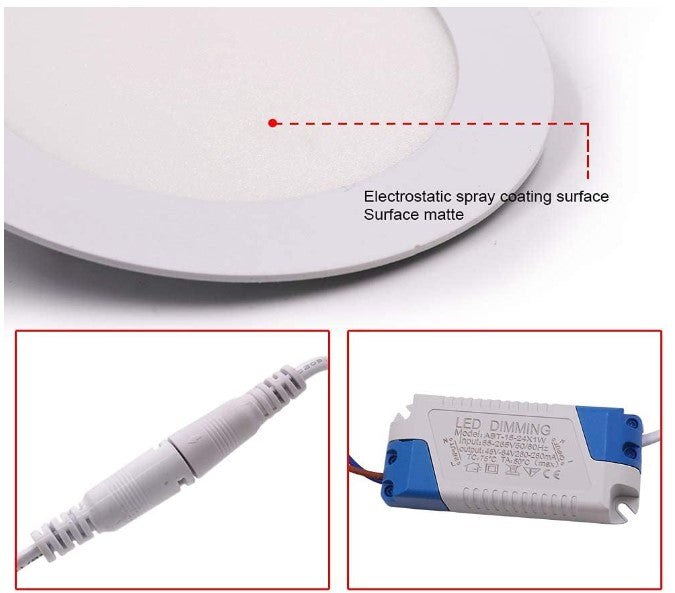 Led Light Insert 4 Inch 4 Inch Recessed Downlight, Canada 9w 3000K Warm (Yellowish) 850Lm 110V ...