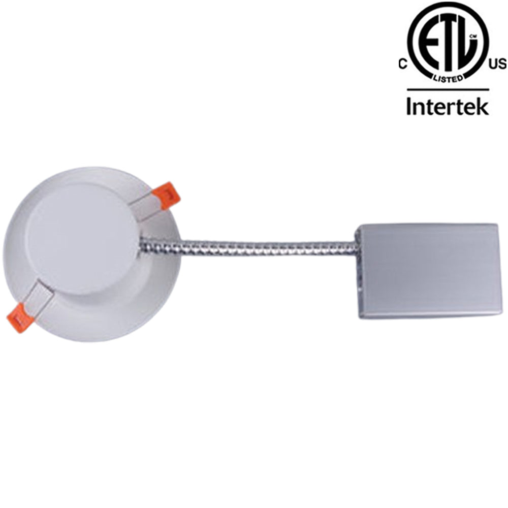 4-5 Inch LED Recessed Lighting Canada 13 pack 10w-9w 3000K Warm (Yellowish)