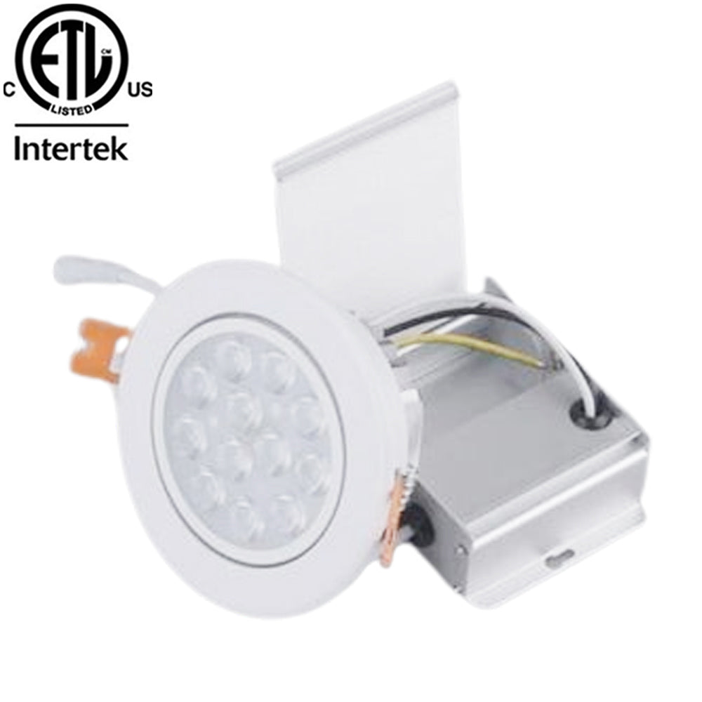 Canadian Led Light 4 Inch LED Recessed Lighting Canada 6W 3000K Warm Yellowish 120V ETL ...
