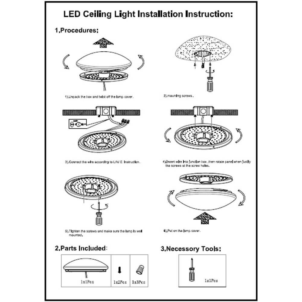 Bathroom Ceiling Light fixtures Canada Led 14w 4000k Bedroom Shop