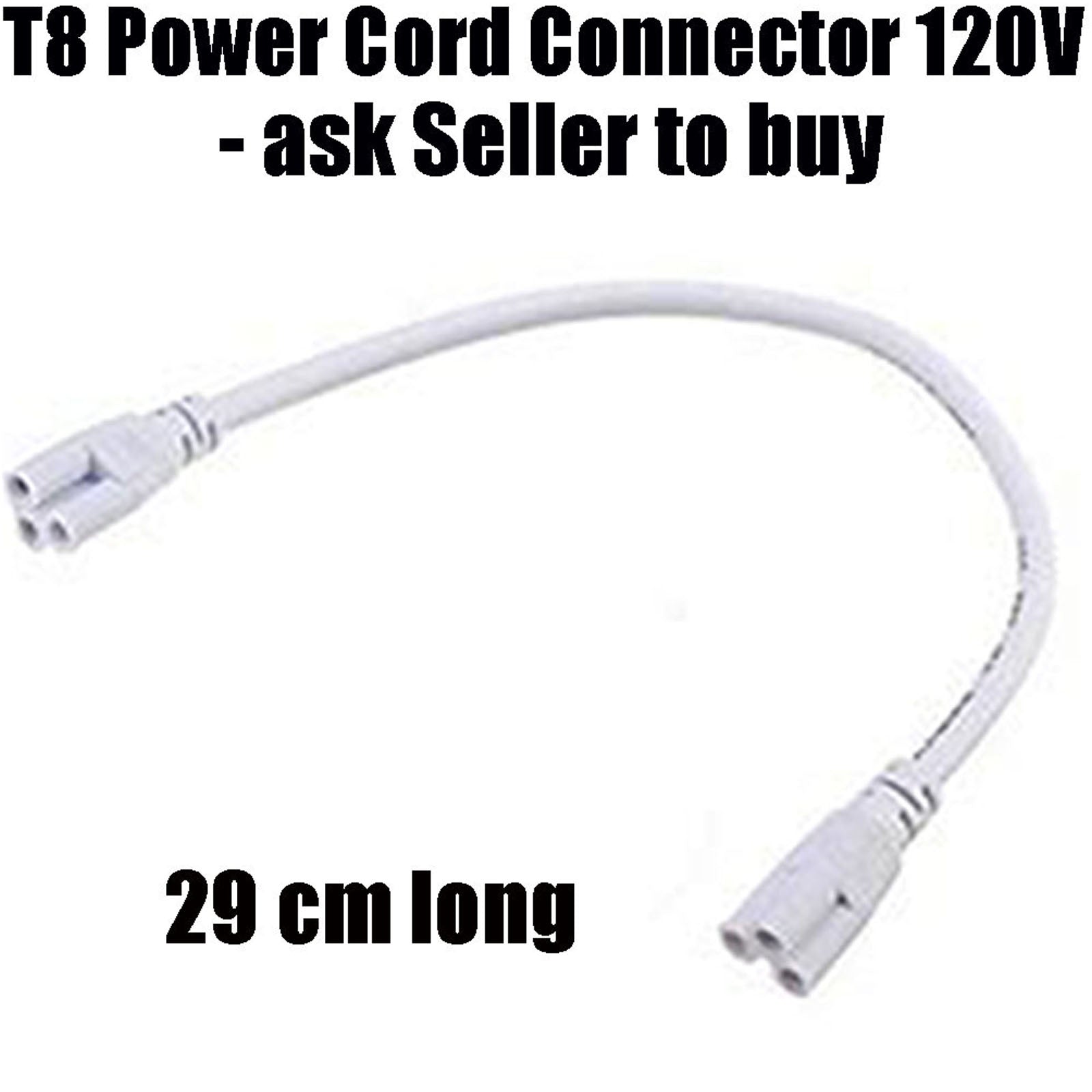 Plug In Under Counter Lights, Canada T8 4ft 18W 5000K 2050Lm+6ft Plug ...
