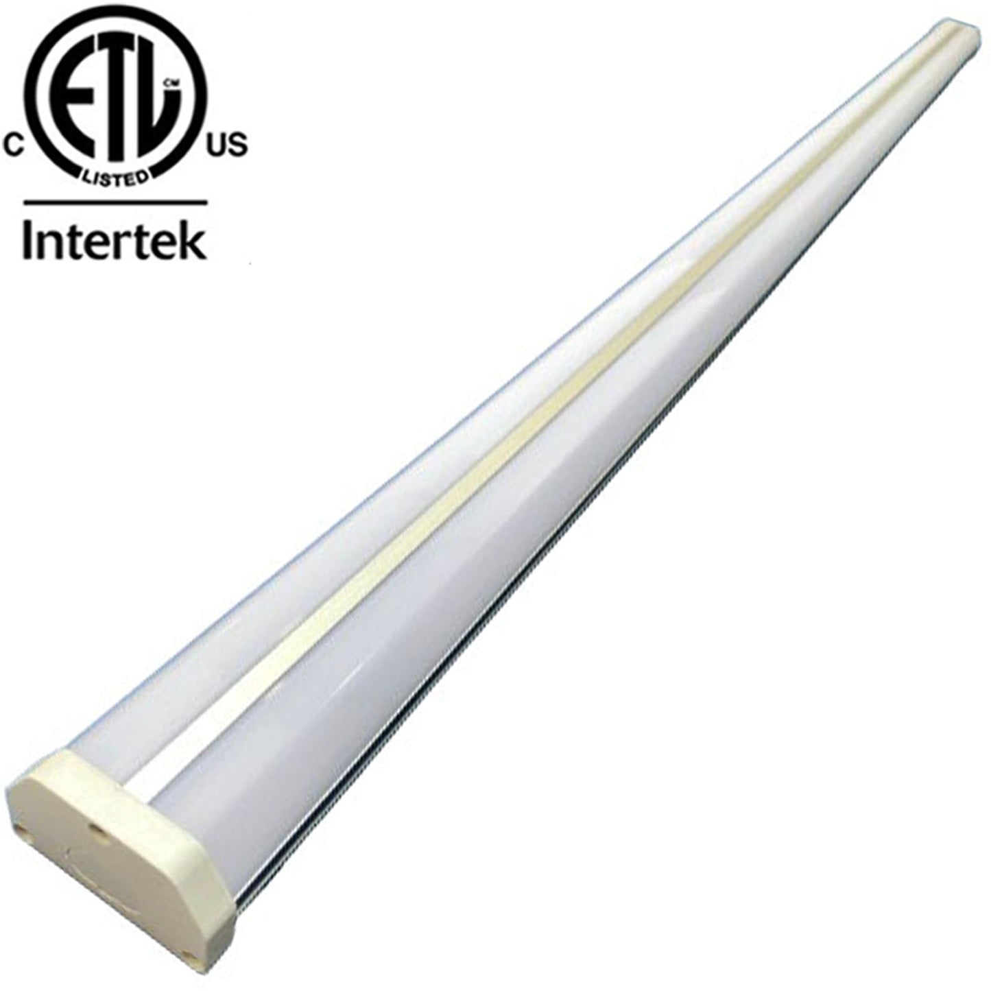 8 Foot LED Shop Lights Canada 60w Frosted 5000k 7200Lm cETL Warehouse