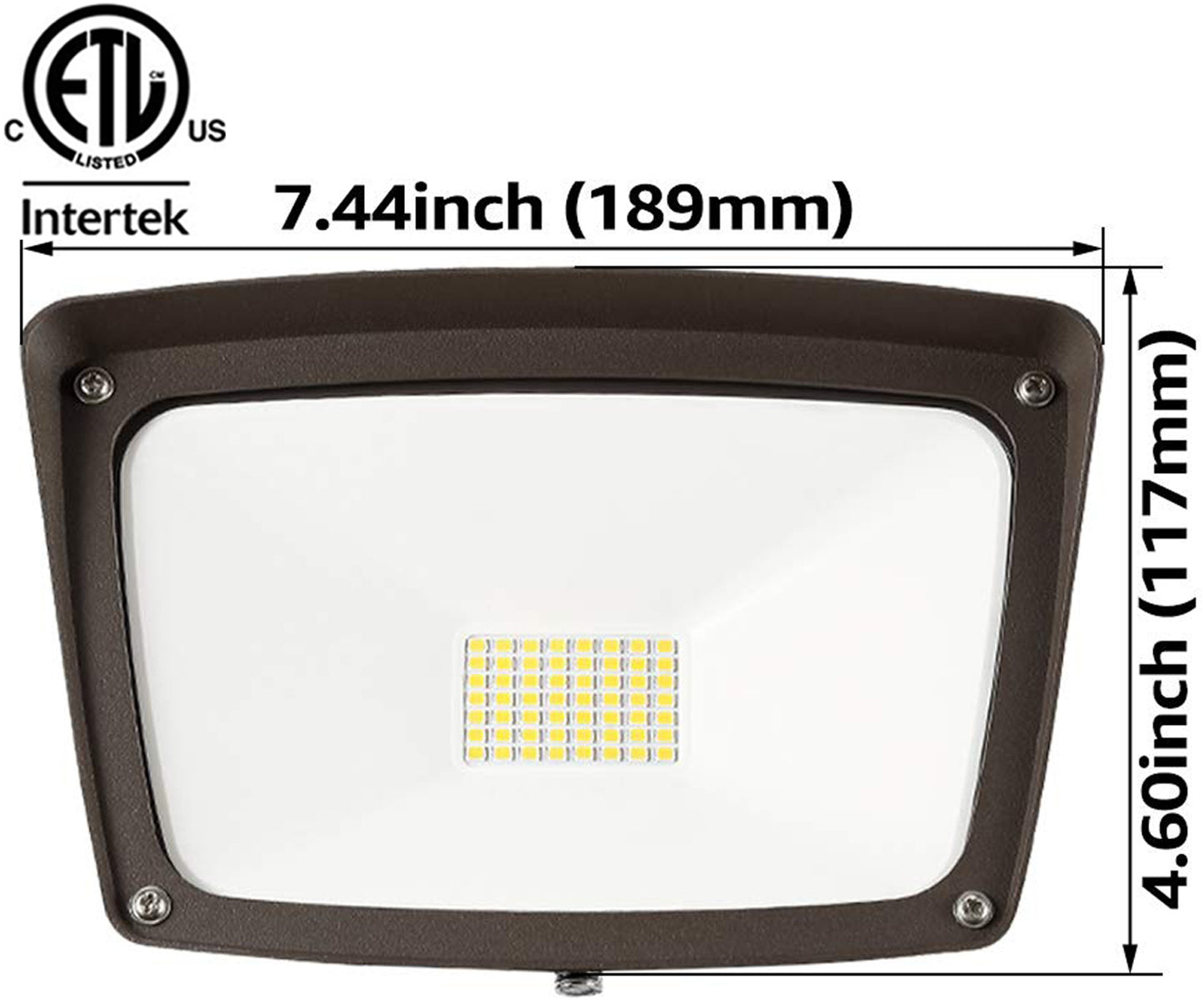 Outside Light Motion, Canada 28w 6000k Bright 3400Lm 6-1 Pack Garage