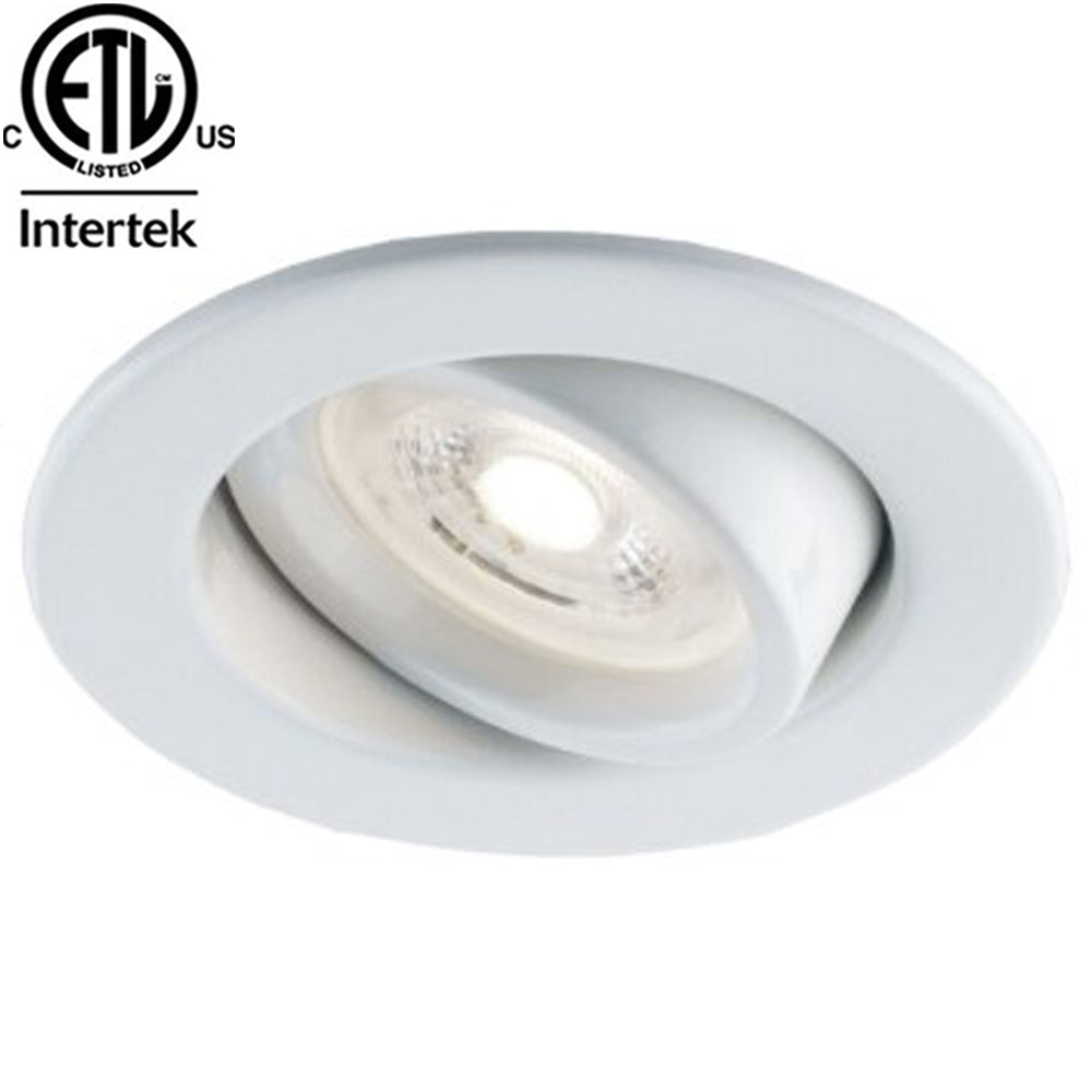 4 Inch Recessed Downlight, Canada - 6w 5700K Daylight Bright 120V cETL
