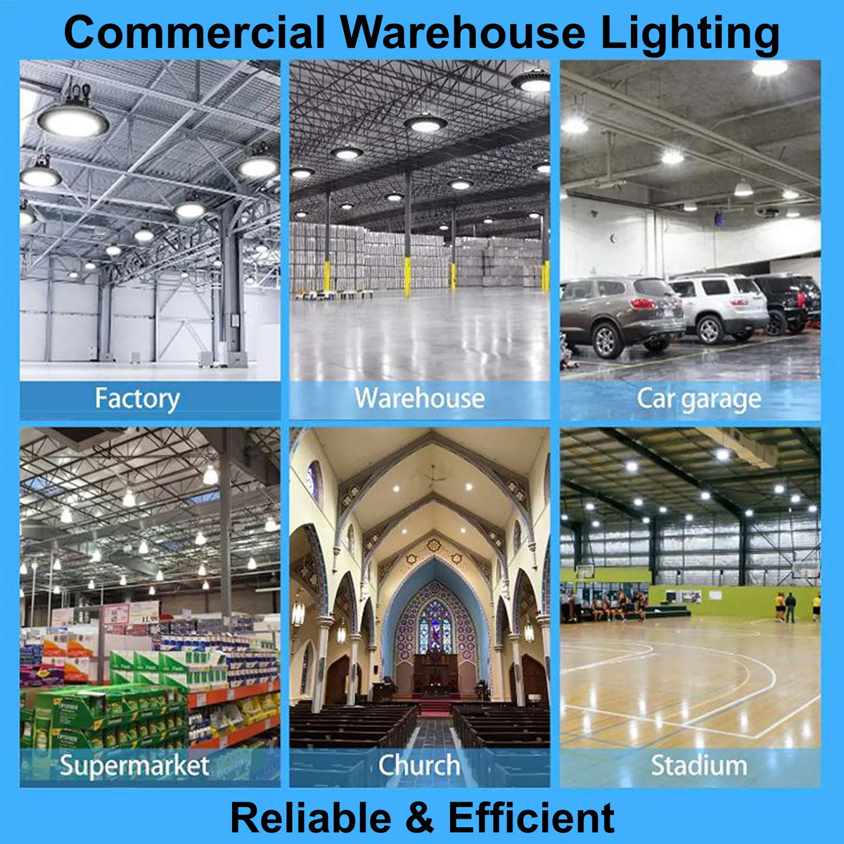 LED Garage Lights Canada 200w Dimmable 6000K Bright Daylight 30000Lm 6ft Cable