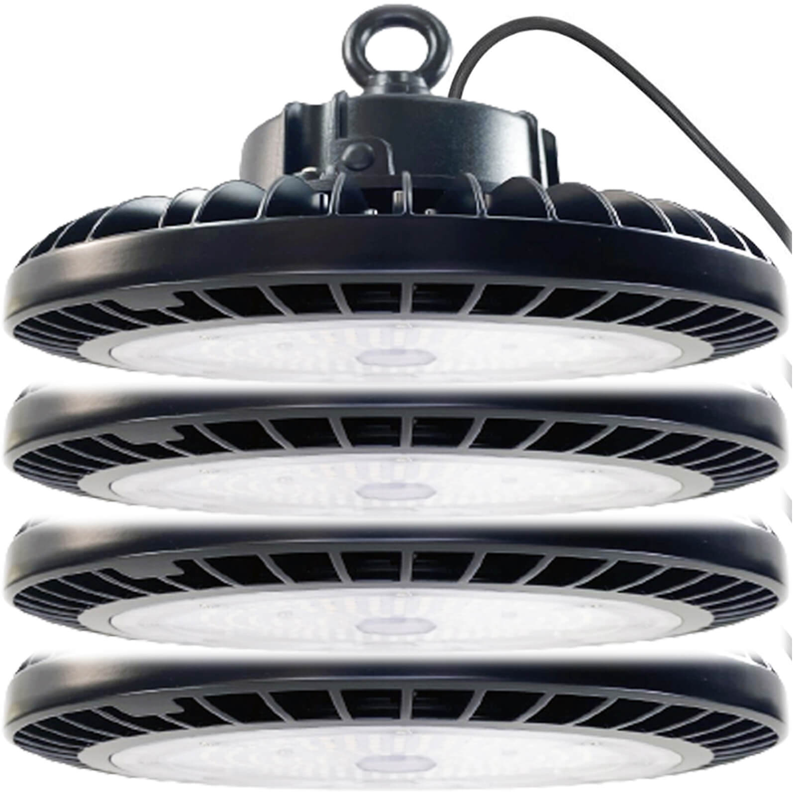 LED High Bay Lights 150W Canada 4 Pack delivering 22500Lm brightness for warehouse LED light fixtures and commercial spaces.jpg
