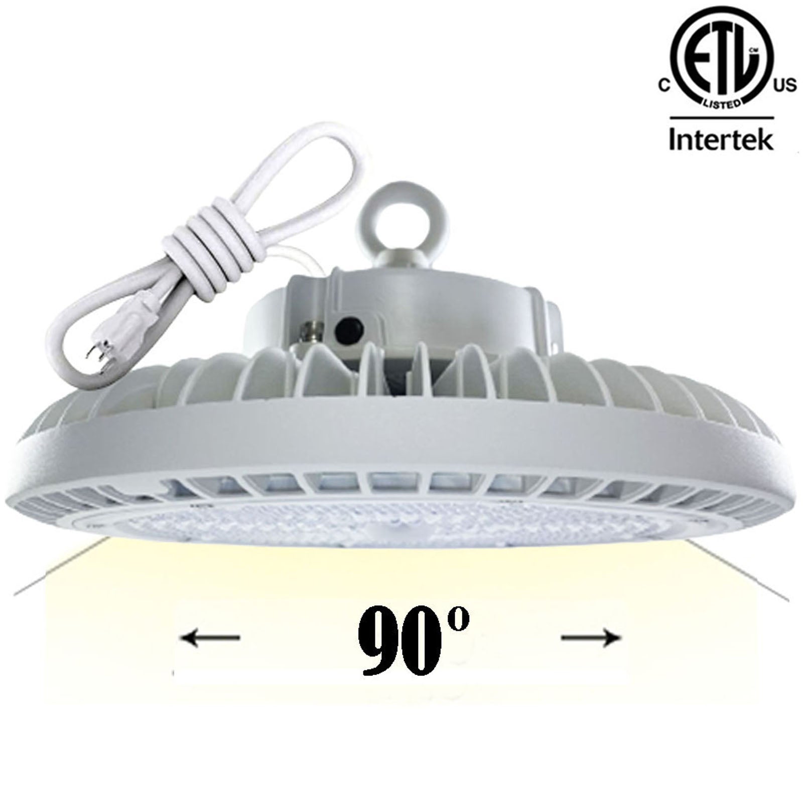 High Bay Led Lights 150w Canada 4000k White 22537Lm Plug 5ft Shop cETL - Led Light Canada